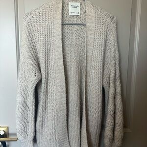 Abercrombie & Fitch Women's Beige Cardigan